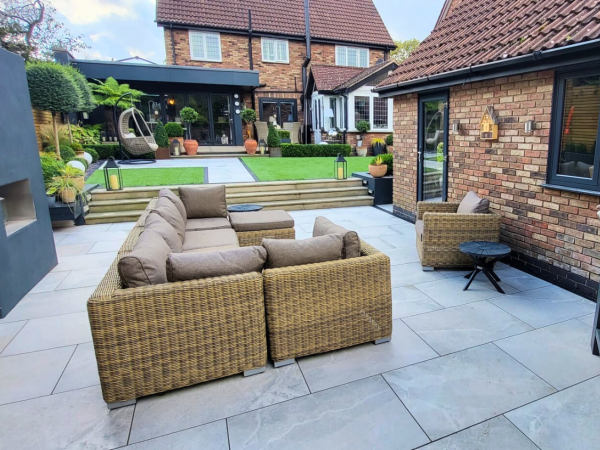 Sue and John's low-maintenance garden transformation